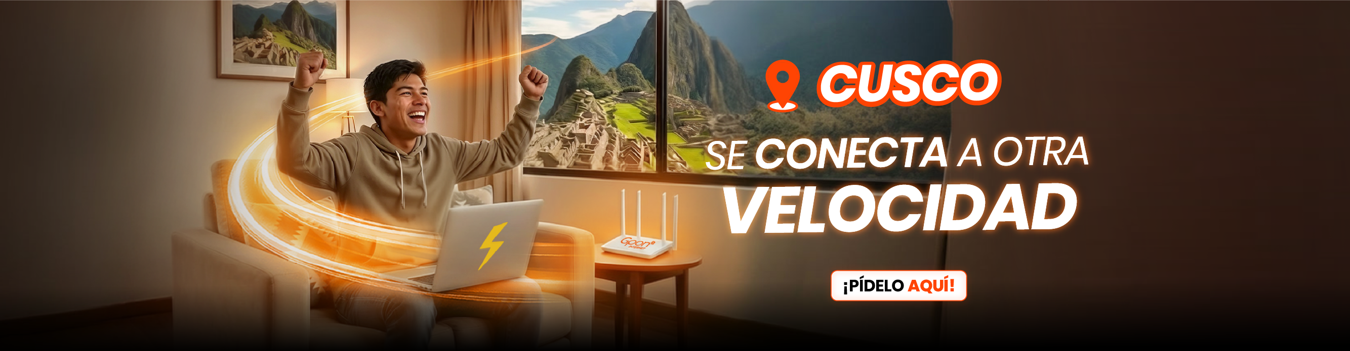GPON llega a Cusco con máxima velocidad