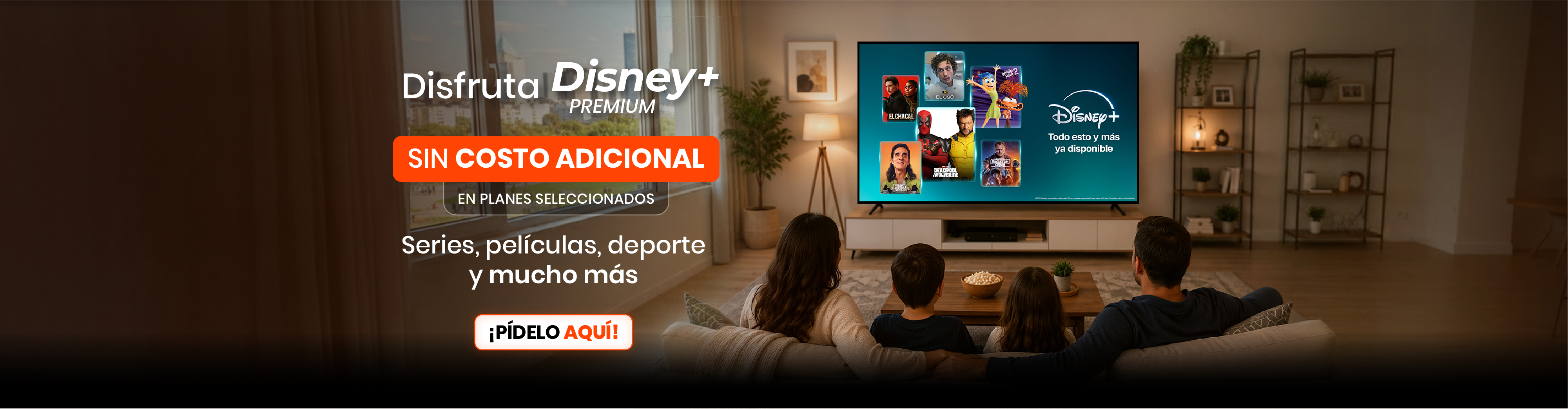 Disney+ con Gpon