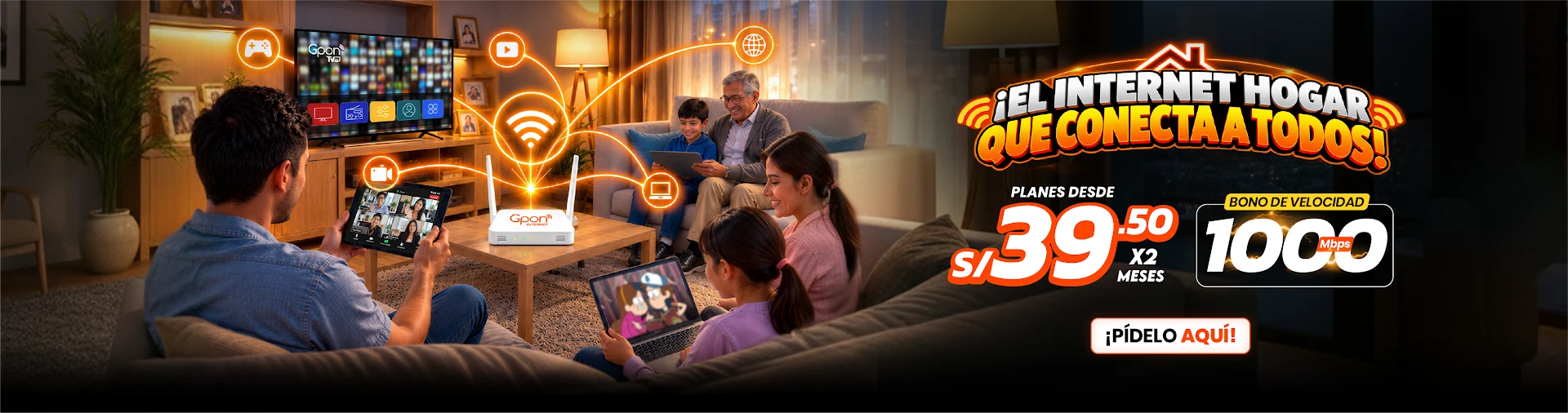 Disney+ con Gpon
